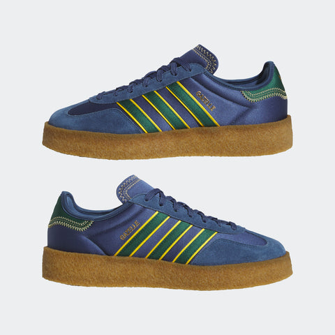adidas Originals x CLOT Gazelle Shoes by Edison Chen Night Marine / Collegiate Green / Hazy Yellow