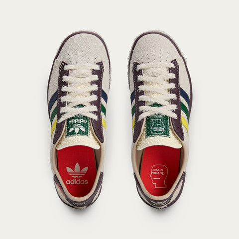 adidas Originals x Brain Dead Forest Hills Cream White / Pantone / Night Red