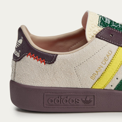 adidas Originals x Brain Dead Forest Hills Cream White / Pantone / Night Red
