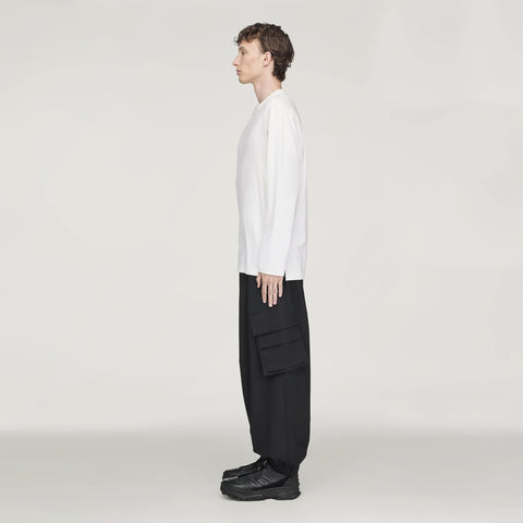 adidas Y-3 Refined Wool Cargo Tracksuit Bottoms Black