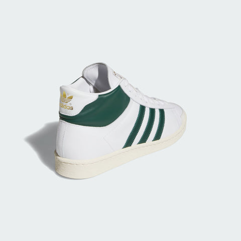 adidas Originals Jabbar High Top Cloud White / Collegiate Green / Off White