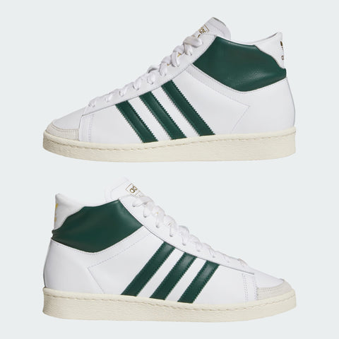 adidas Originals Jabbar High Top Cloud White / Collegiate Green / Off White