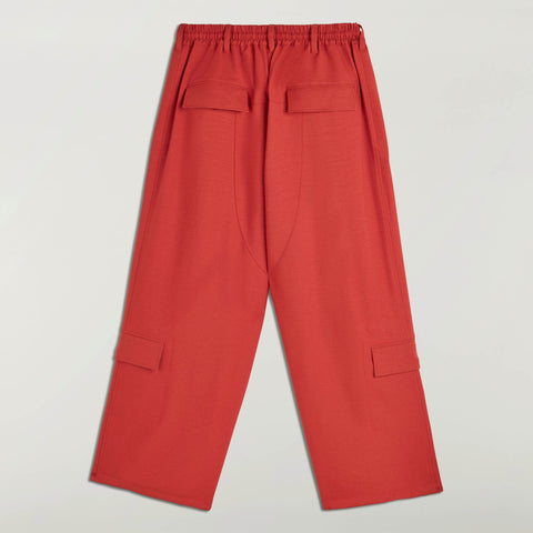 adidas Y-3 Sport Uniform Straight Leg Trousers Tribe Orange