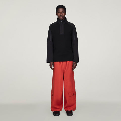 adidas Y-3 Sport Uniform Straight Leg Trousers Tribe Orange
