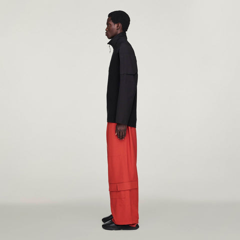 adidas Y-3 Sport Uniform Straight Leg Trousers Tribe Orange