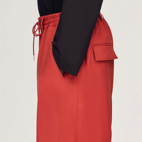 adidas Y-3 Sport Uniform Straight Leg Trousers Tribe Orange