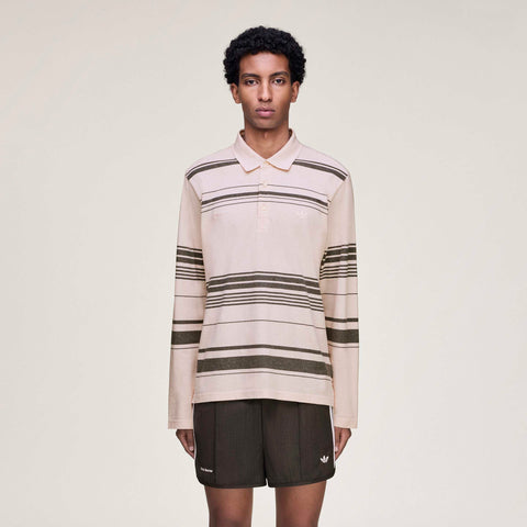 adidas Originals x Wales Bonner Long Sleeve Polo Wonder Quartz