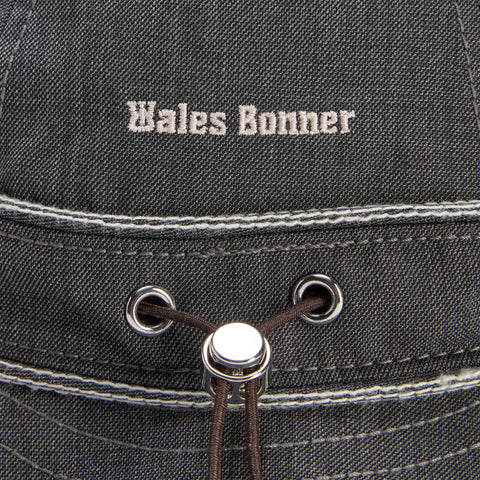 adidas Originals x Wales Bonner Bucket Hat Dark Grey Heather