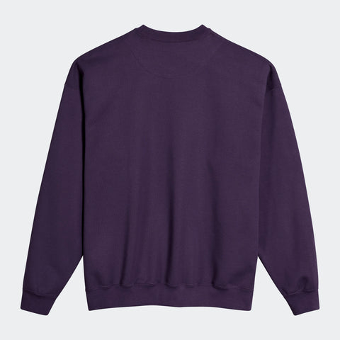 adidas Y-3 Brushed Terry Crew Sweatshirt Aurora Plum