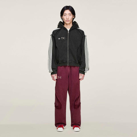 adidas Originals x Thug Club Teamgeist Sweat Joggers Maroon