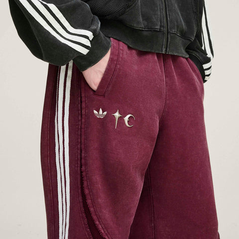 adidas Originals x Thug Club Teamgeist Sweat Joggers Maroon
