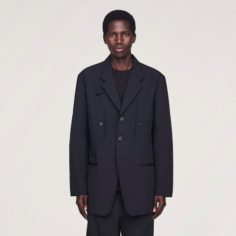 adidas Y-3 Nylon Blazer Black