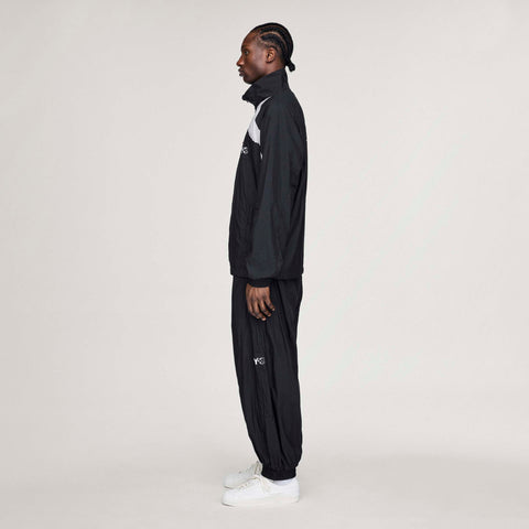 adidas Y-3 Raw Edge 3 Stripes Nylon Shell Pants Black