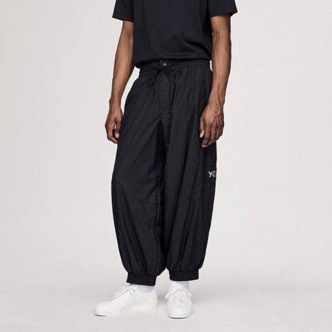 adidas Y-3 Raw Edge 3 Stripes Nylon Shell Pants Black