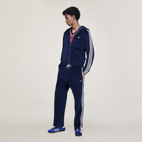 adidas Originals x Wales Bonner Velour Track Jacket Collegiate Navy