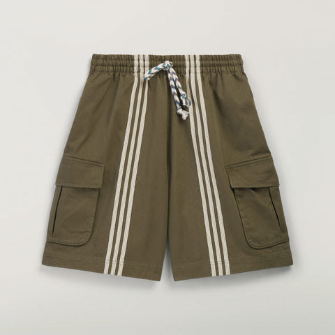 adidas Originals x CLOT Shorts By Edison Chen Olive Strata