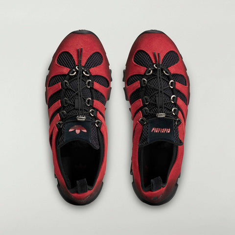adidas Originals x AVAVAV Megaride Cutout Suede Core Black / Power Red