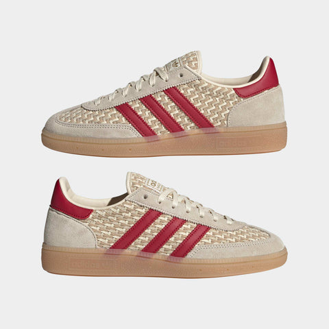 adidas Originals Handball Spezial W Wonder White / Team Victory Red / Gold Metallic