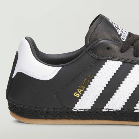 adidas Originals x CLOT Samba Espadrille By Edison Chen Core Black / Cloud White / Core Black
