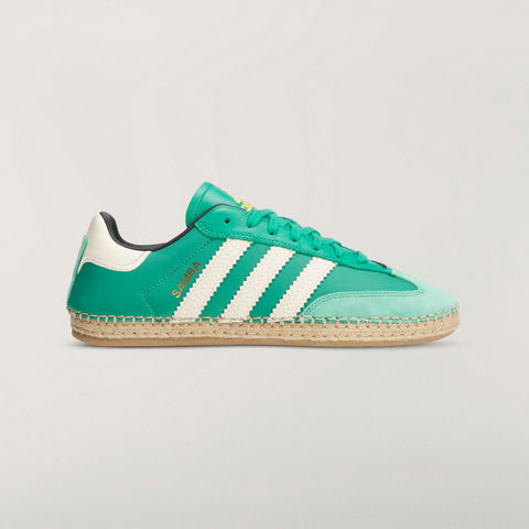 adidas Originals x CLOT Samba Espadrille By Edison Chen Court Green / Warm Vanilla / Core Black