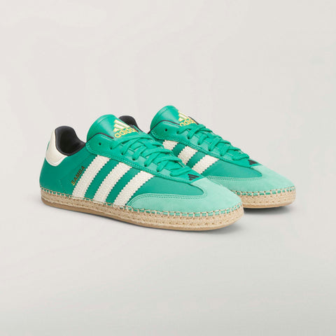 adidas Originals x CLOT Samba Espadrille By Edison Chen Court Green / Warm Vanilla / Core Black