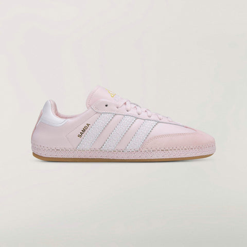 adidas Originals x CLOT Samba Espadrille By Edison Chen Pearl Amethyst / Cloud White / Pearl Amethyst