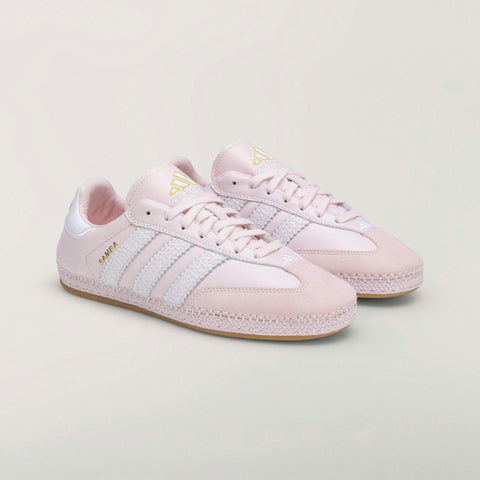 adidas Originals x CLOT Samba Espadrille By Edison Chen Pearl Amethyst / Cloud White / Pearl Amethyst