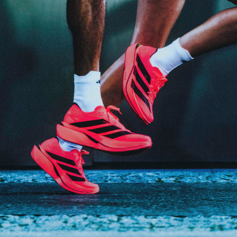 adidas Originals Adizero Adios Pro 5 Solar Turbo / Core Black / Lucid Red