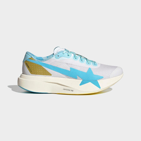 adidas Originals x BAPE® ADIZERO EVO SL Cloud White / Gold Metallic / Off White