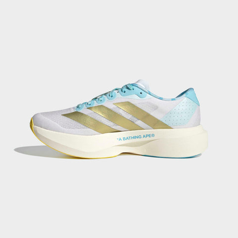 adidas Originals x BAPE® ADIZERO EVO SL Cloud White / Gold Metallic / Off White