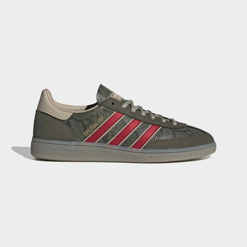 adidas Originals Handball Spezial Olive Strata / Team Victory Red / Khaki Heather
