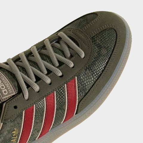 adidas Originals Handball Spezial Olive Strata / Team Victory Red / Khaki Heather