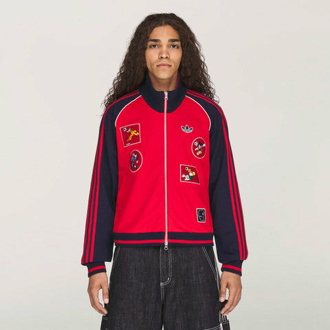 adidas Originals x Brain Dead x Disney Tracktop Better Scarlet