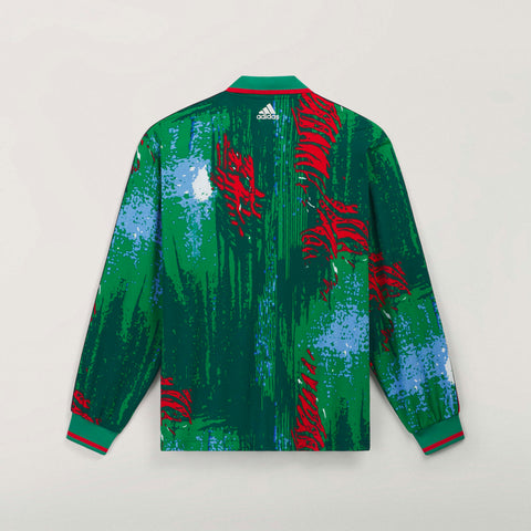 adidas Originals x Brain Dead x Disney Long Sleeve Jersey Red / Bold Green / Blue