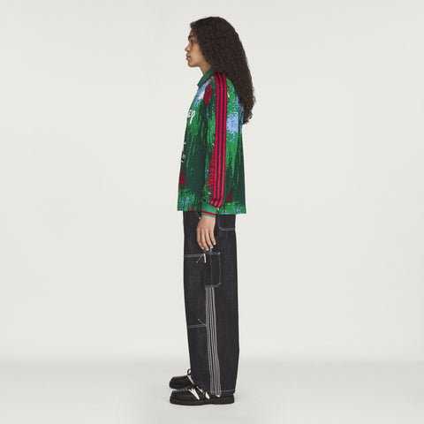 adidas Originals x Brain Dead x Disney Long Sleeve Jersey Red / Bold Green / Blue