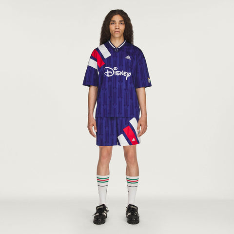 adidas Originals x Brain Dead x Disney Football Shorts Victory Blue