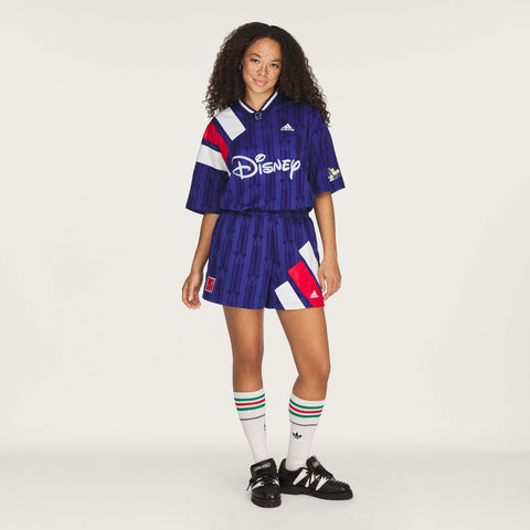 adidas Originals x Brain Dead x Disney Football Shorts Victory Blue