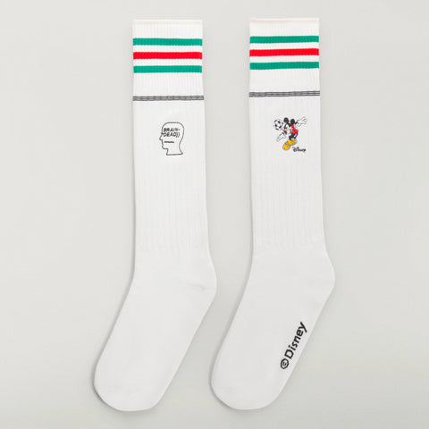 adidas Originals x Brain Dead x Disney Socks Cloud White