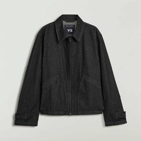 adidas Y-3 M Denim Jacket Black