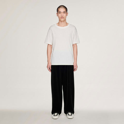 adidas Y-3 Velvet Corduroy Tapered Pants Black