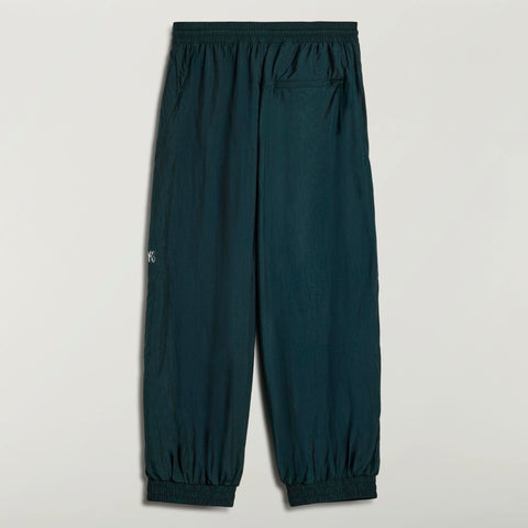 adidas Y-3 Raw Edge 3 Stripes Nylon Shell Pants Aurora Ivy / Chalk Pearl