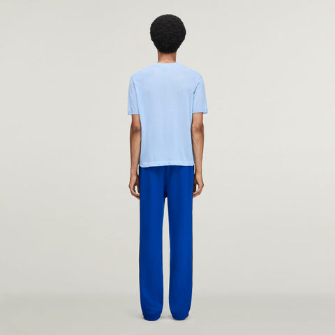 adidas Originals x Wales Bonner Knit T-Shirt Clear Sky