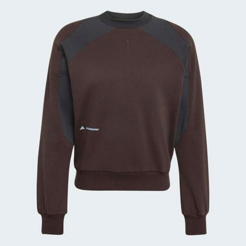 adidas Originals x Hermanos Koumori Running Crewneck Sweatshirt Night Brown / Night Grey