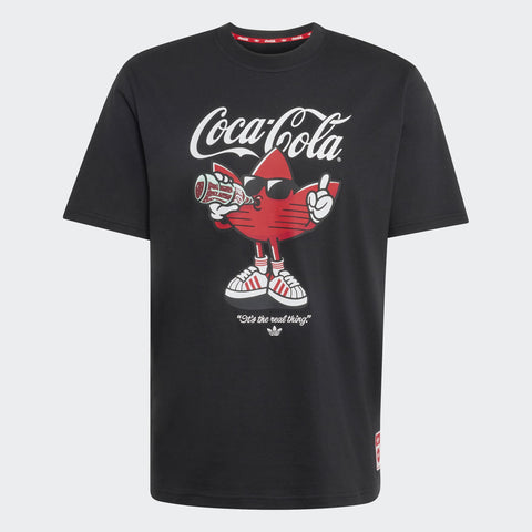 adidas Originals x Coca Cola Classic Sport Graphic Treffie Tee Black