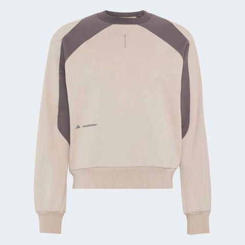 adidas Originals x Hermanos Koumori Running Crewneck Sweatshirt Wonder Beige / Charcoal