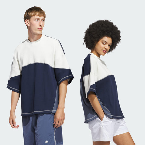 adidas Originals La Cienega SS Sports Tee Off White / Night Indigo / Preloved Ink