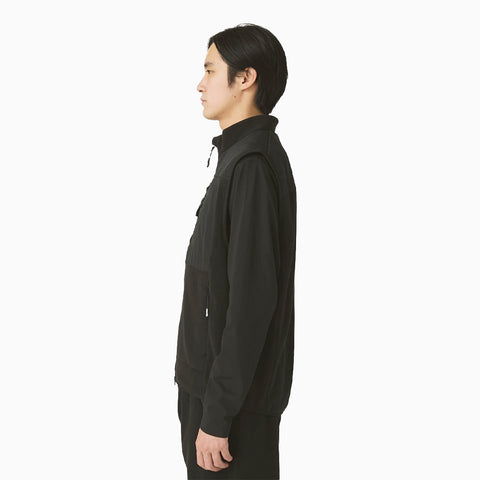 Snow Peak x MofM Fleece Vest Black