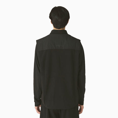 Snow Peak x MofM Fleece Vest Black