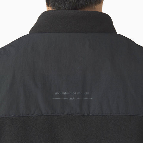 Snow Peak x MofM Fleece Vest Black