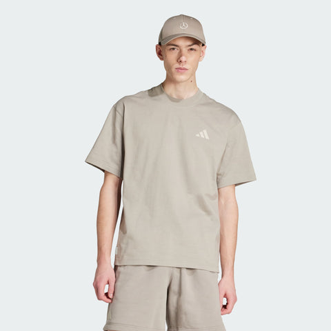 adidas Originals x Mercedes AMG Petronas F1 Team Premium Sweat Tee Putty Beige